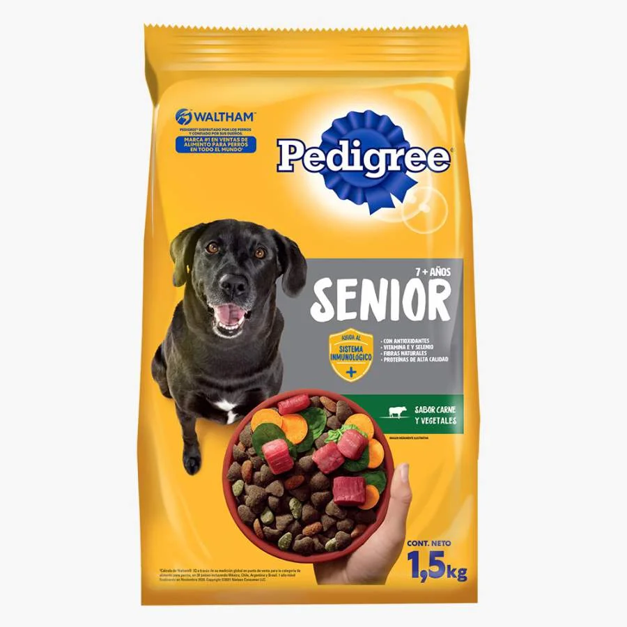 Perrarina senior +7 años pedigree 1.5 kg miniatura 2