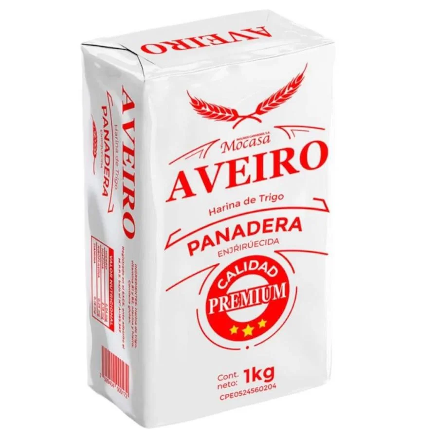 Harina de trigo panadera aveiro 1 kg