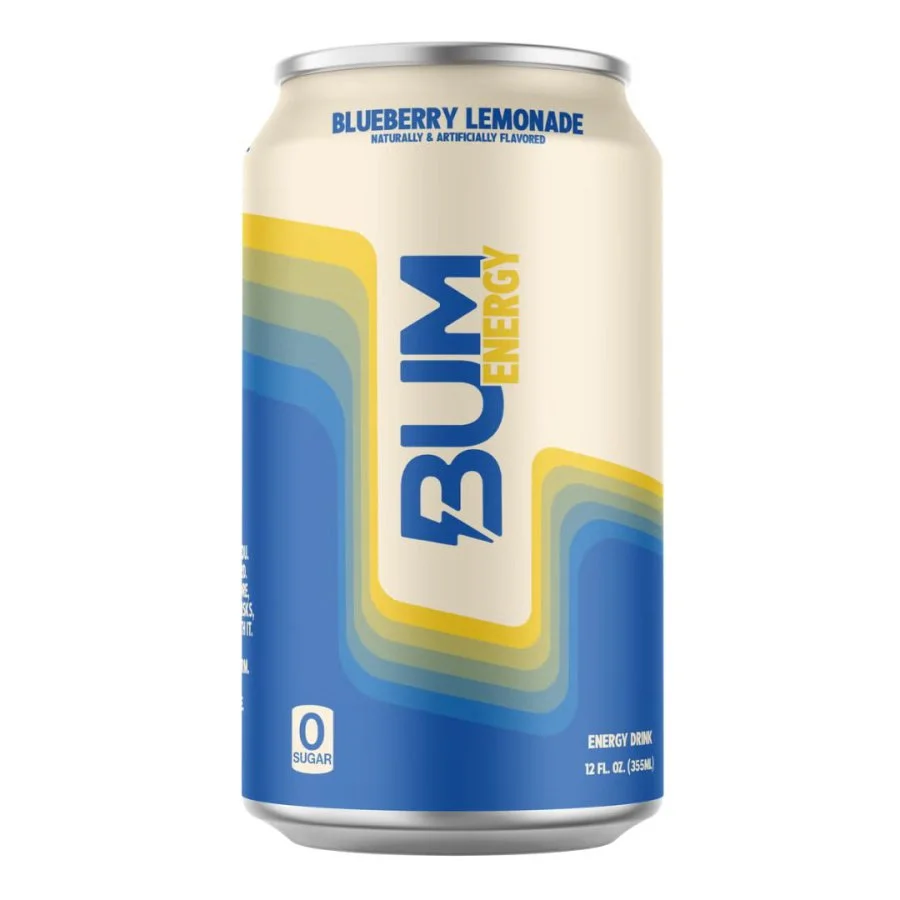 Bebida energetica blueberry limonade bum energy 355 ml