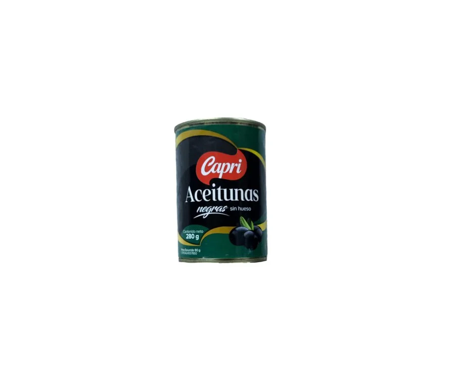 Aceitunas negras deshuesadas capri 350 gr miniatura 2
