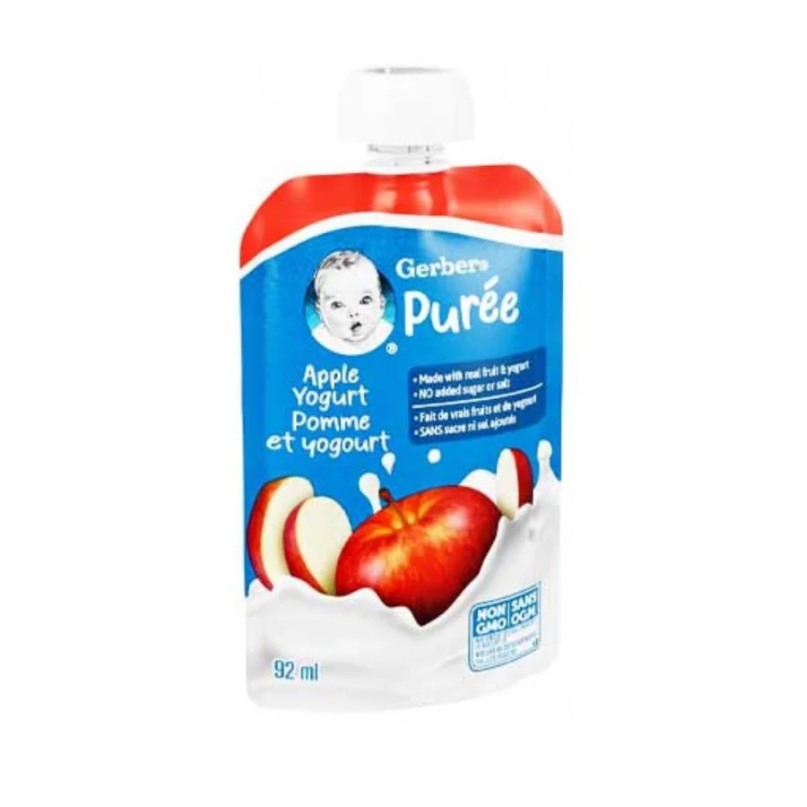 Yogurt de manzana gerber 92ml