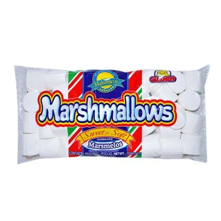 Marshmallows blanco guandy 255 gr miniatura 2