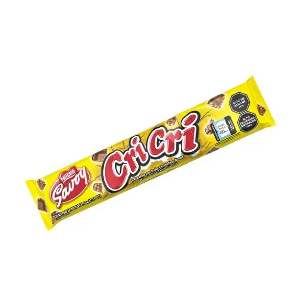 Chocolate cri cri savoy 60gr 1x9