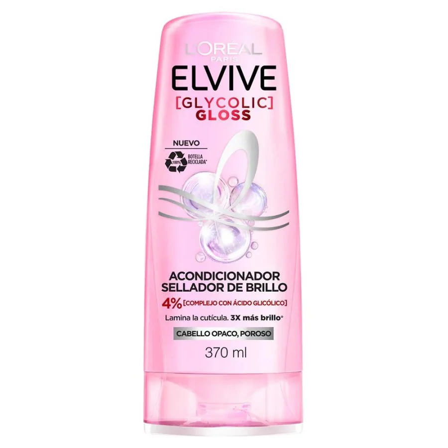 Acondicionador glycolic gloss elvive 370 ml